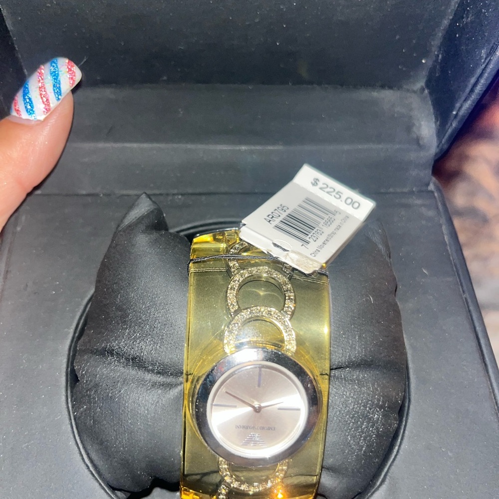 Emporio Armani Gold-Tone Watch Bracelet